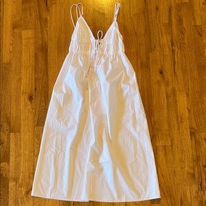 Zara Spaghetti Strap Midi Dress